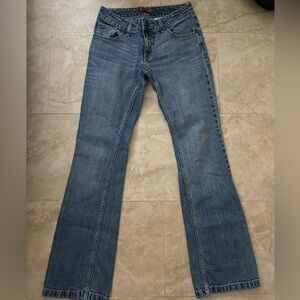 Low Rise Bootcut Jeans